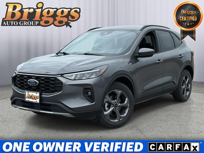 Carbonized Gray Metallic 2025 Ford Escape SUV / Crossover All-Wheel Drive Continuously Variable Transmission