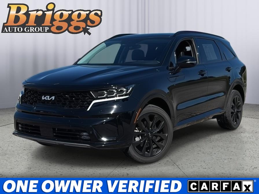 Ebony Black 2023 Kia Sorento SUV / Crossover All-Wheel Drive Automatic