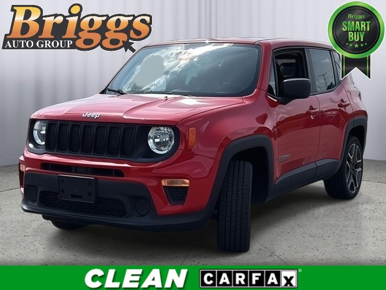 Colorado Red Clearcoat 2021 Jeep Renegade SUV / Crossover Four-Wheel Drive 9-Speed Automatic