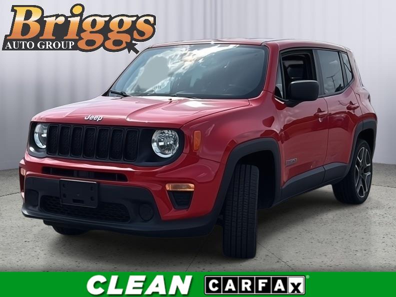 Colorado Red Clearcoat 2021 Jeep Renegade SUV / Crossover Four-Wheel Drive 9-Speed Automatic