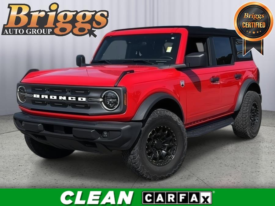 Race Red 2021 Ford Bronco SUV / Crossover Four-Wheel Drive 7-Speed Manual