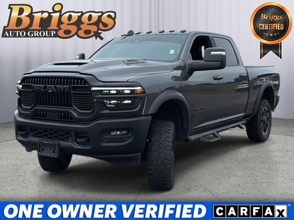 Gray (Granite Crystal Metallic Clearcoat) 2025 RAM 2500 Pickup Truck Four-Wheel Drive 8-Speed Automatic