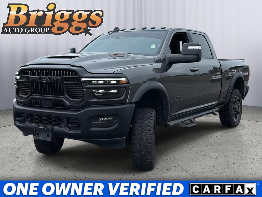 Gray (Granite Crystal Metallic Clearcoat) 2025 RAM 2500 Pickup Truck Four-Wheel Drive 8-Speed Automatic