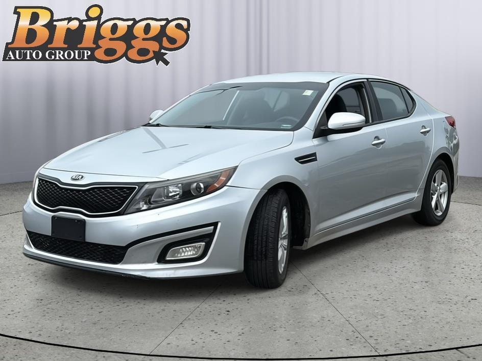 Sparkling Silver 2015 Kia Optima Sedan Front-Wheel Drive Automatic
