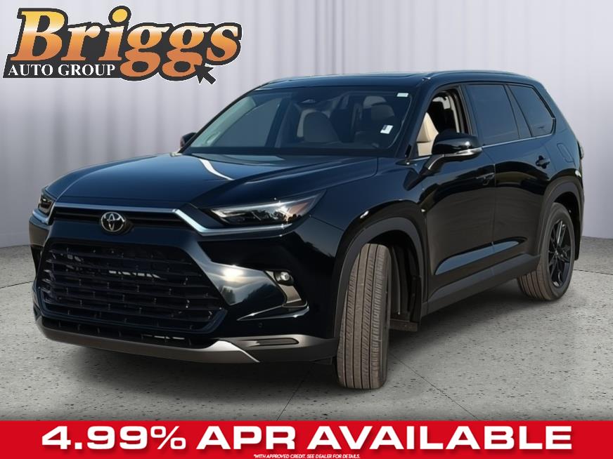 Midnight Black Metallic 2026 Toyota Grand Highlander SUV / Crossover All-Wheel Drive Automatic