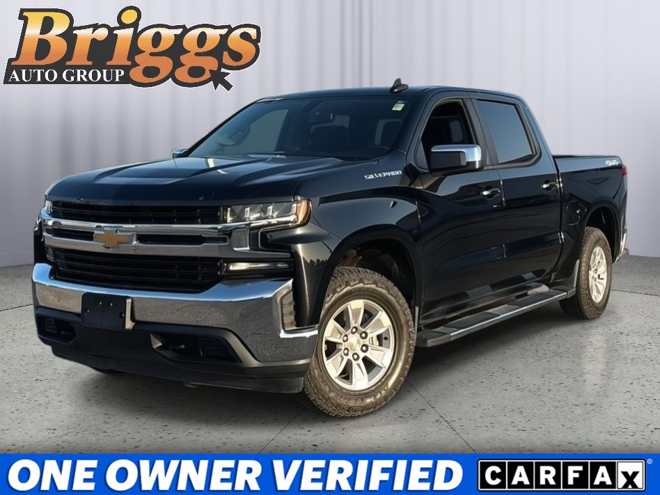 Black 2019 Chevrolet Silverado 1500 Pickup Truck Four-Wheel Drive 8-Speed Automatic
