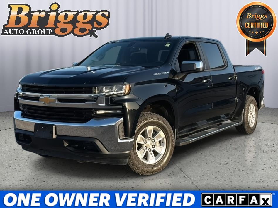 Black 2019 Chevrolet Silverado 1500 Pickup Truck Four-Wheel Drive 8-Speed Automatic