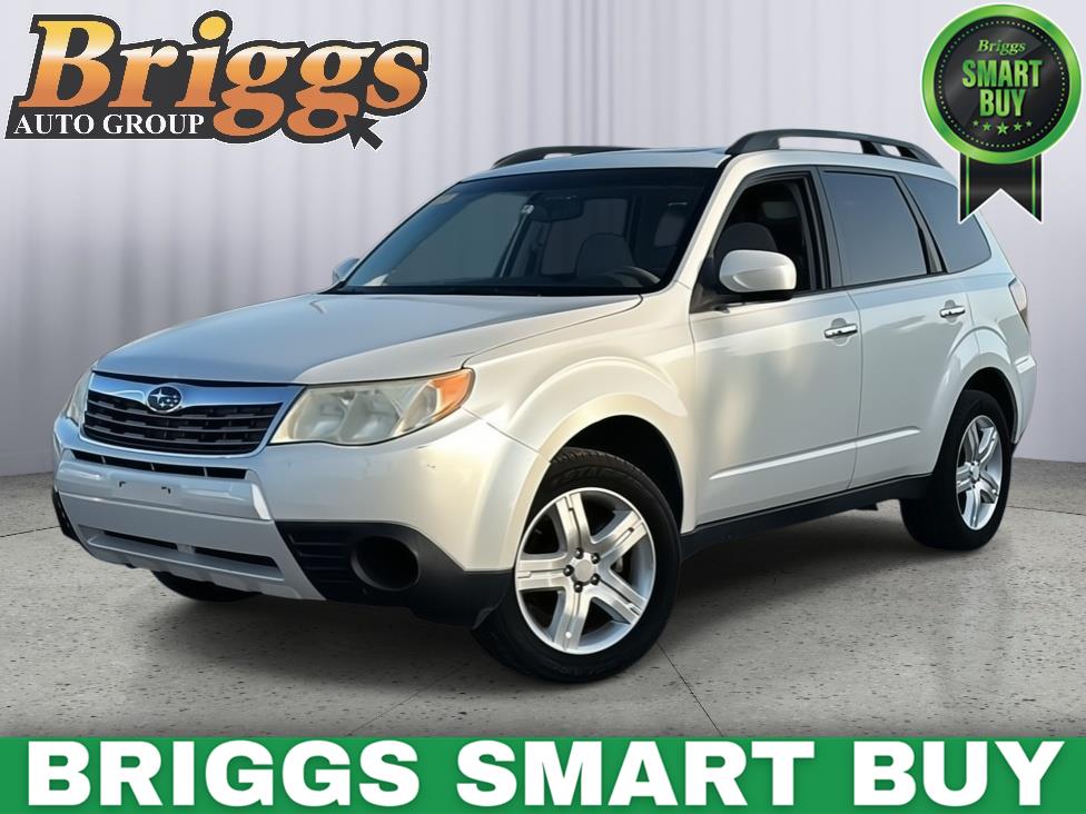 Satin White Pearl 2010 Subaru Forester SUV / Crossover All-Wheel Drive Automatic