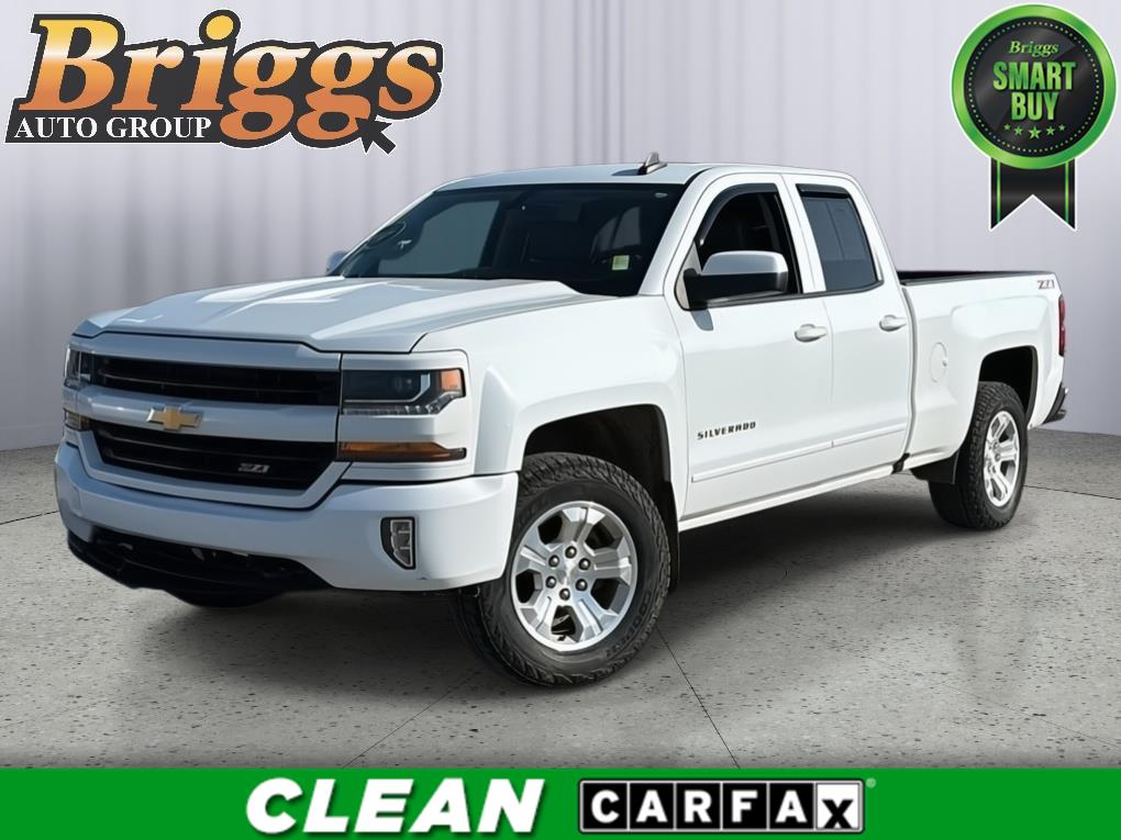Summit White 2017 Chevrolet Silverado 1500 Pickup Truck Four-Wheel Drive 6-Speed Automatic