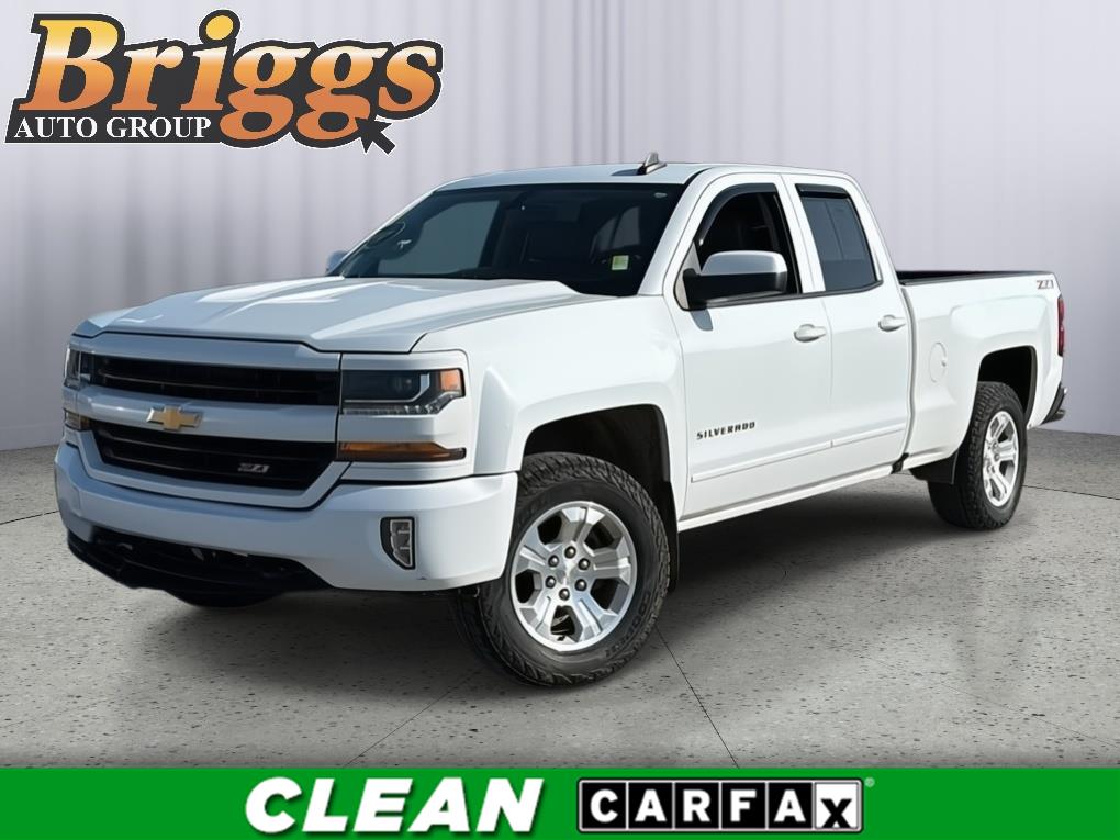 Summit White 2017 Chevrolet Silverado 1500 Pickup Truck Four-Wheel Drive 6-Speed Automatic