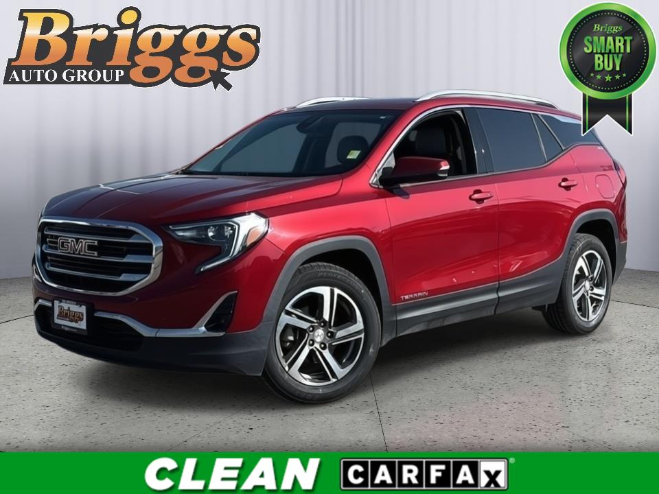 Red Quartz Tintcoat 2020 GMC Terrain SUV / Crossover Four-Wheel Drive 9-Speed Automatic Overdrive