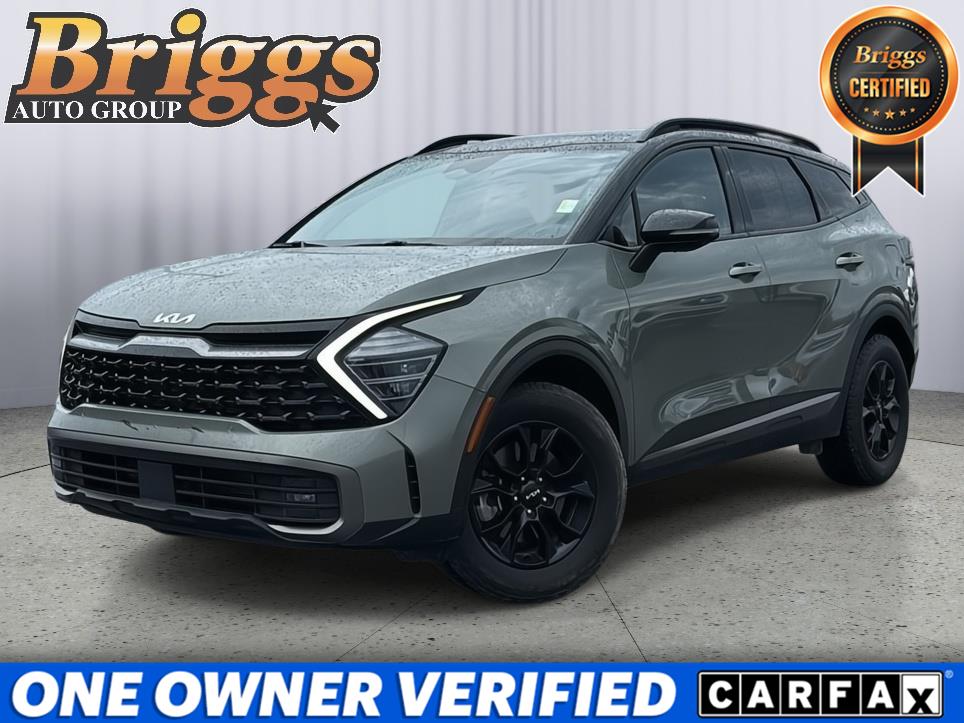 Jungle Green/Ebony Black Roof 2024 Kia Sportage SUV / Crossover All-Wheel Drive Automatic