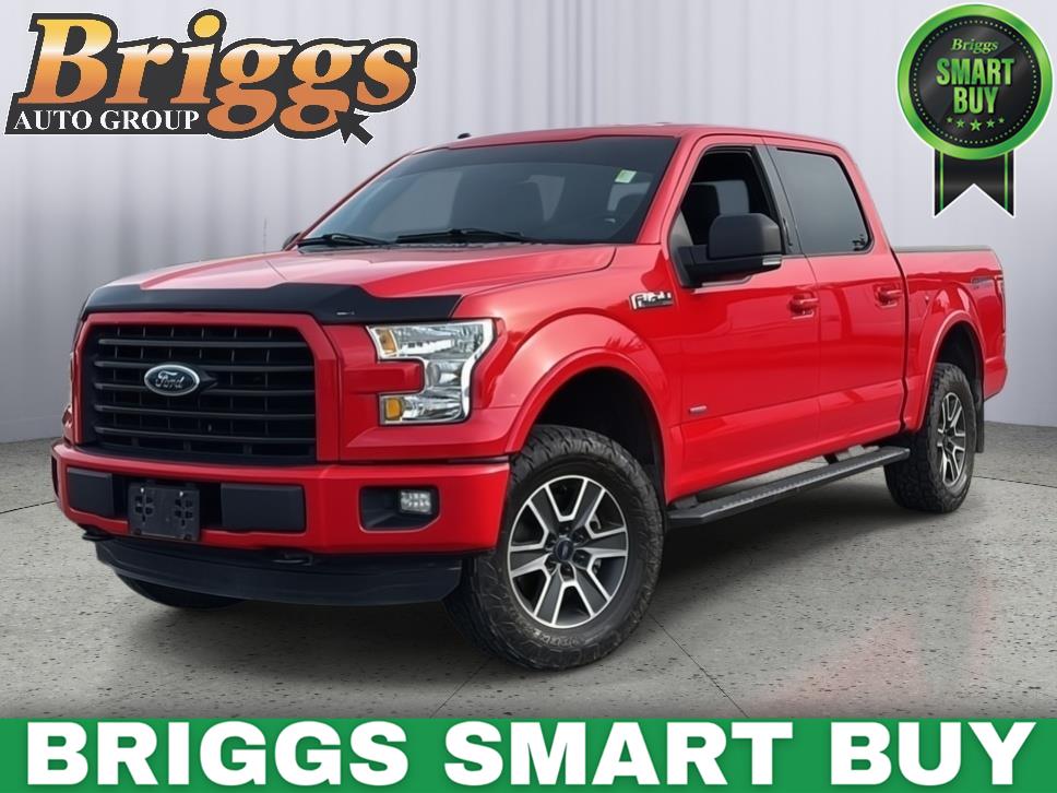 Ruby Red Metallic Tinted Clearcoat 2016 Ford F-150 Pickup Truck Four-Wheel Drive 6-Speed Automatic