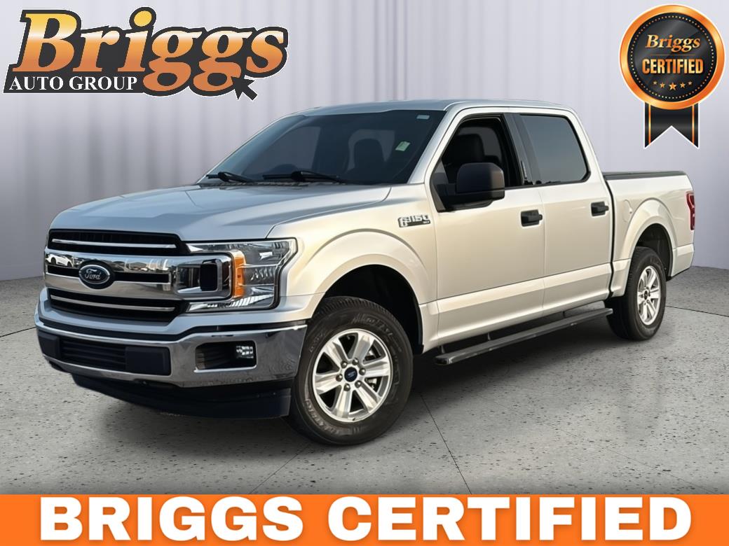 Ingot Silver Metallic 2018 Ford F-150 Pickup Truck 4X2 6-Speed Automatic