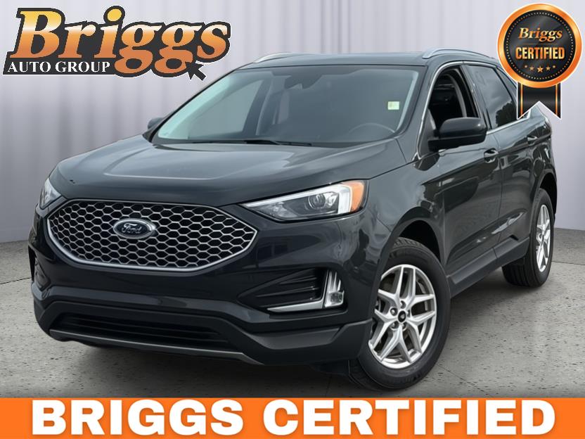 Forged Green Metallic 2024 Ford Edge SUV / Crossover All-Wheel Drive 8-Speed Automatic