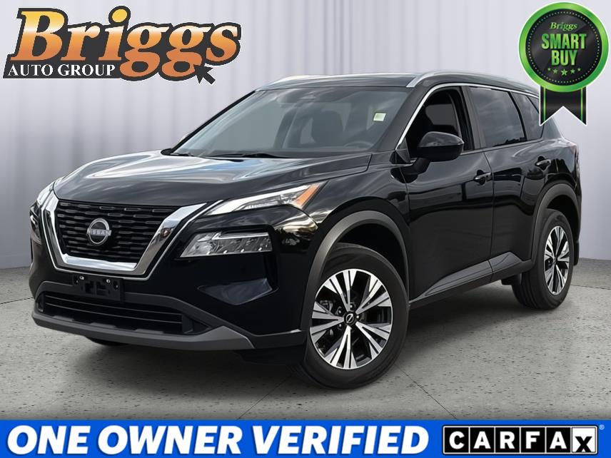 Super Black 2023 Nissan Rogue SUV / Crossover All-Wheel Drive Continuously Variable Transmission