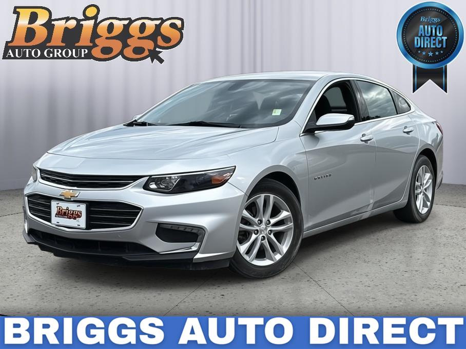 Silver Ice Metallic 2018 Chevrolet Malibu Sedan Front-Wheel Drive 6-Speed Automatic
