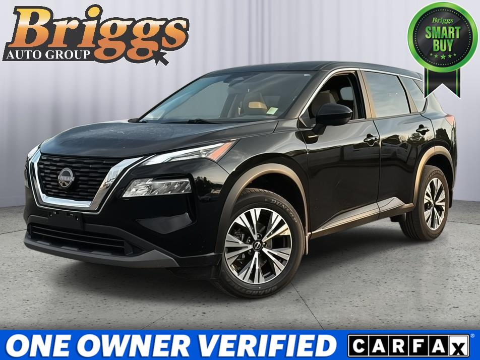 Super Black 2023 Nissan Rogue SUV / Crossover All-Wheel Drive Continuously Variable Transmission
