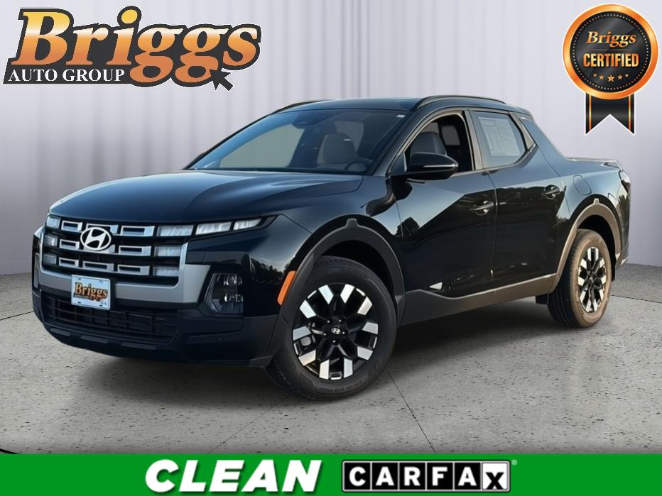 Phantom Black 2025 Hyundai Santa Cruz Pickup Truck Front-Wheel Drive Automatic