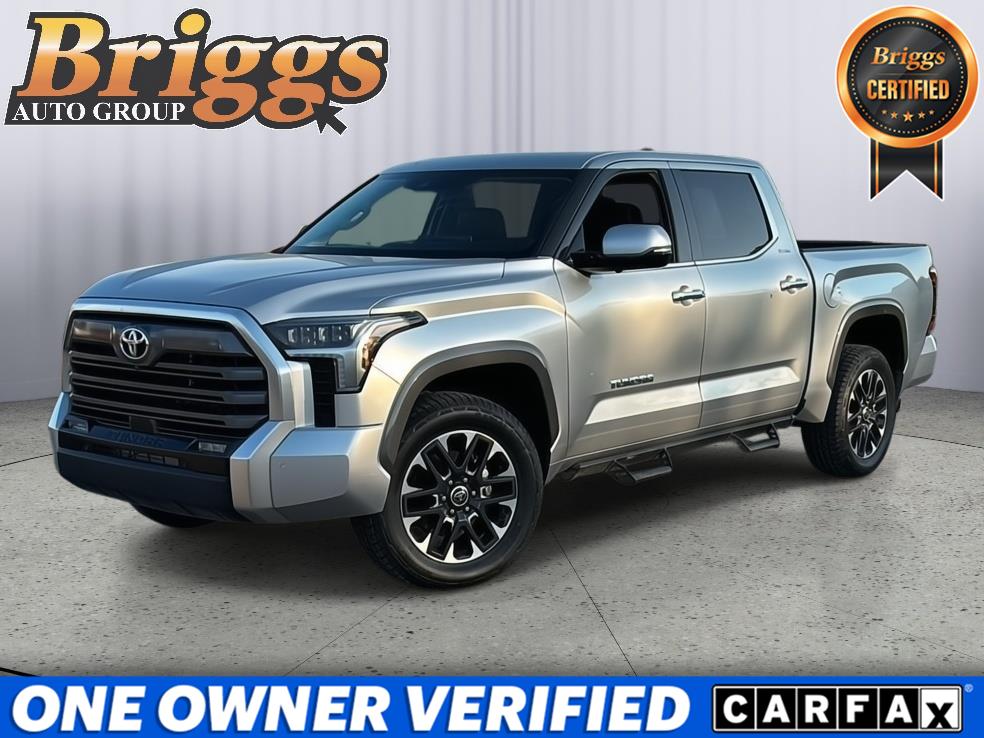 Celestial Silver Metallic 2022 Toyota Tundra Pickup Truck Four-Wheel Drive Automatic