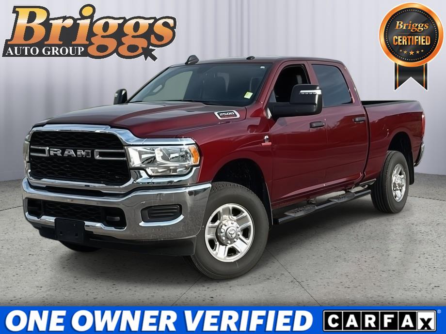 Delmonico Red Pearlcoat 2024 RAM 2500 Pickup Truck Four-Wheel Drive 6-Speed Automatic
