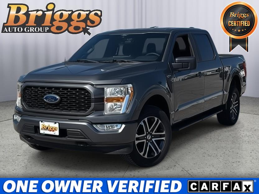 Carbonized Gray Metallic 2022 Ford F-150 Pickup Truck Four-Wheel Drive Automatic