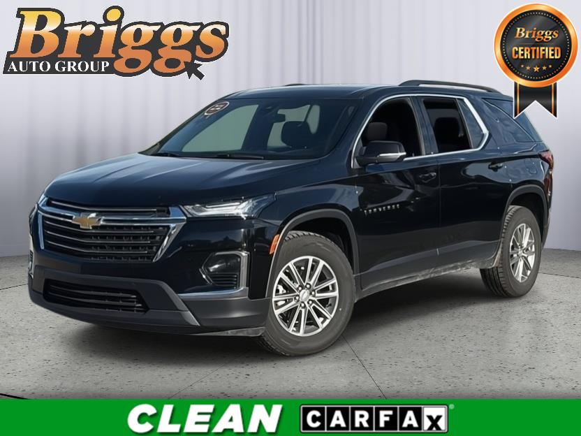 Mosaic Black Metallic 2023 Chevrolet Traverse SUV / Crossover Front-Wheel Drive 9-Speed Automatic
