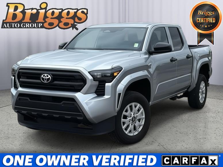 Celestial Silver Metallic 2024 Toyota Tacoma Pickup Truck Four-Wheel Drive Automatic