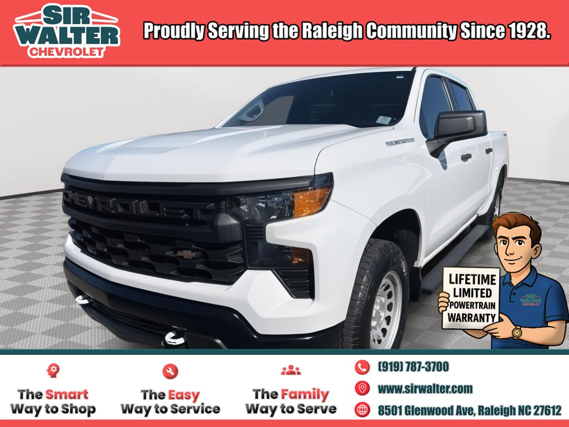 2022 Chevrolet Silverado 1500 Work Truck Crew Cab 4WD