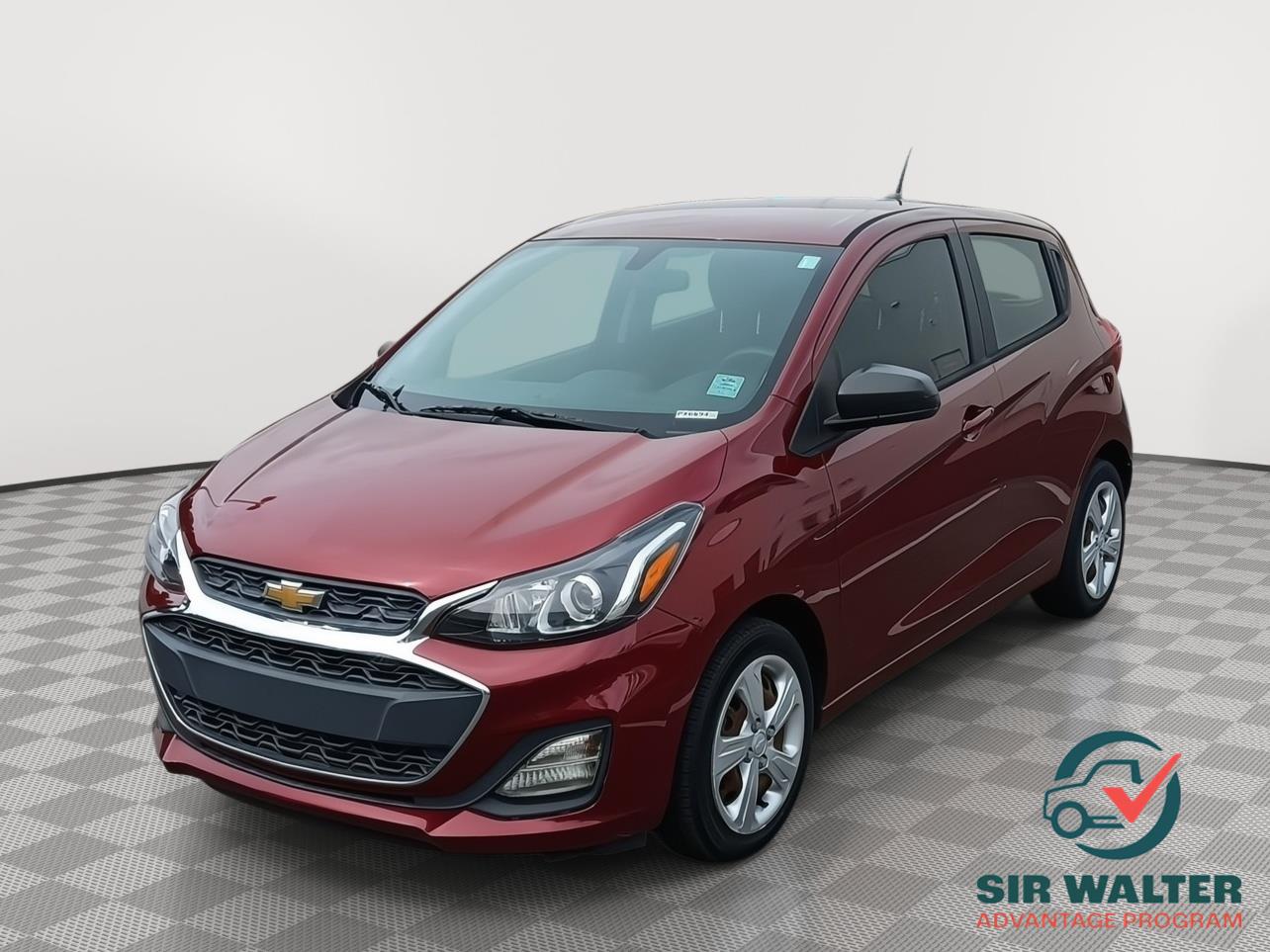 Red (Crimson Metallic) 2022 Chevrolet Spark Hatchback Front-Wheel Drive 5-Speed Manual
