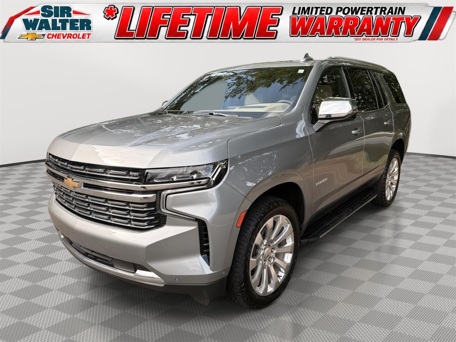 Sterling Gray Metallic 2023 Chevrolet Tahoe SUV / Crossover Four-Wheel Drive Automatic