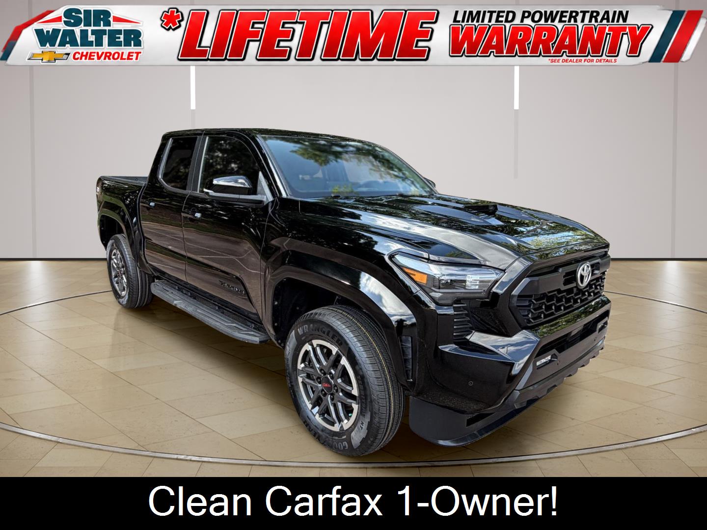 Black 2024 Toyota Tacoma Pickup Truck 4X2 8-Speed Automatic