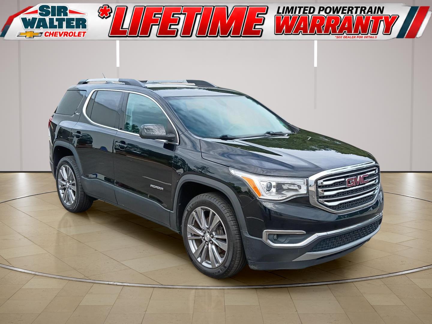 Black (Ebony Twilight Metallic) 2019 GMC Acadia SUV / Crossover Front-Wheel Drive 6-Speed Automatic