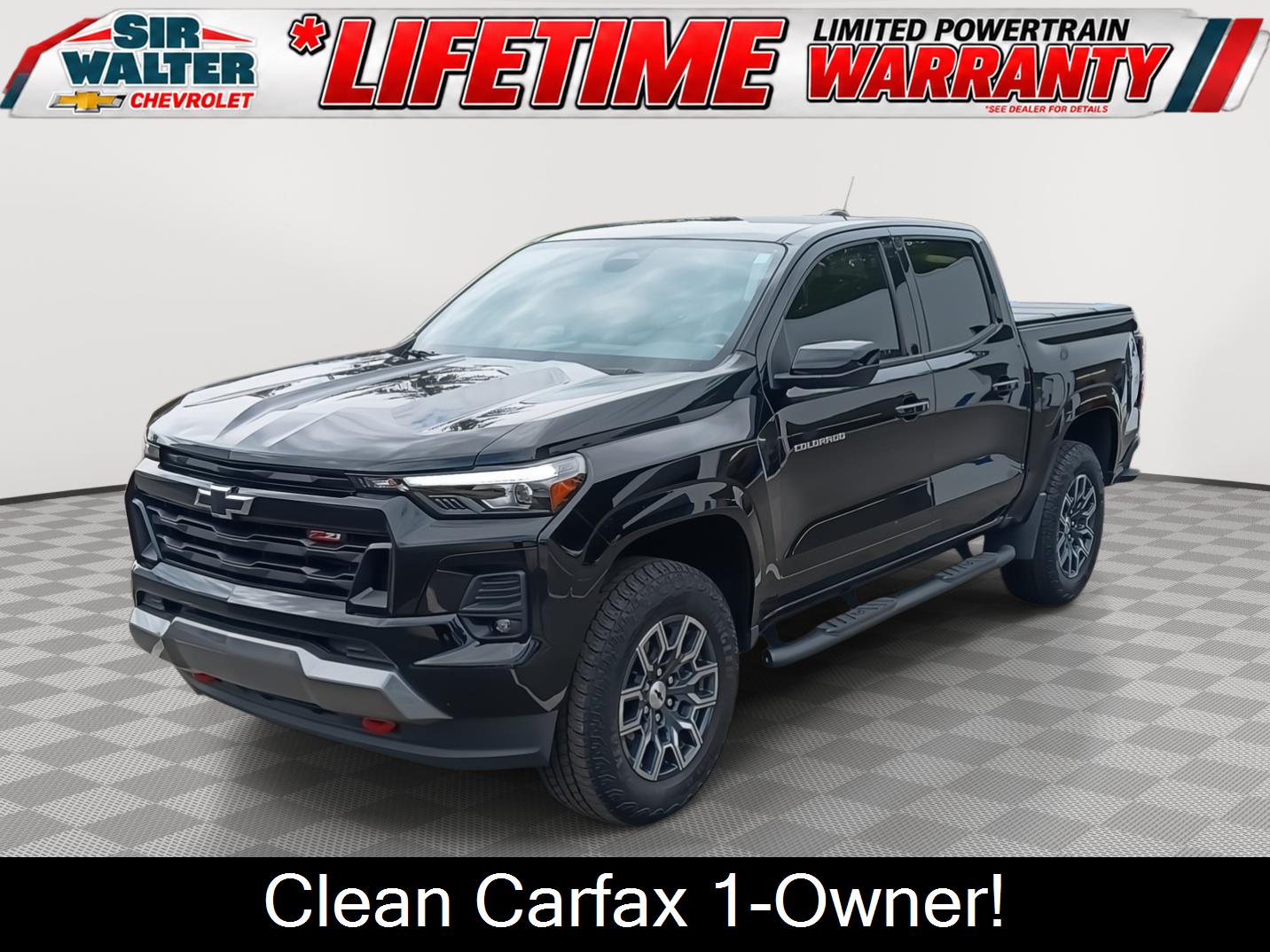 Black 2024 Chevrolet Colorado Pickup Truck Four-Wheel Drive 8-Speed Automatic