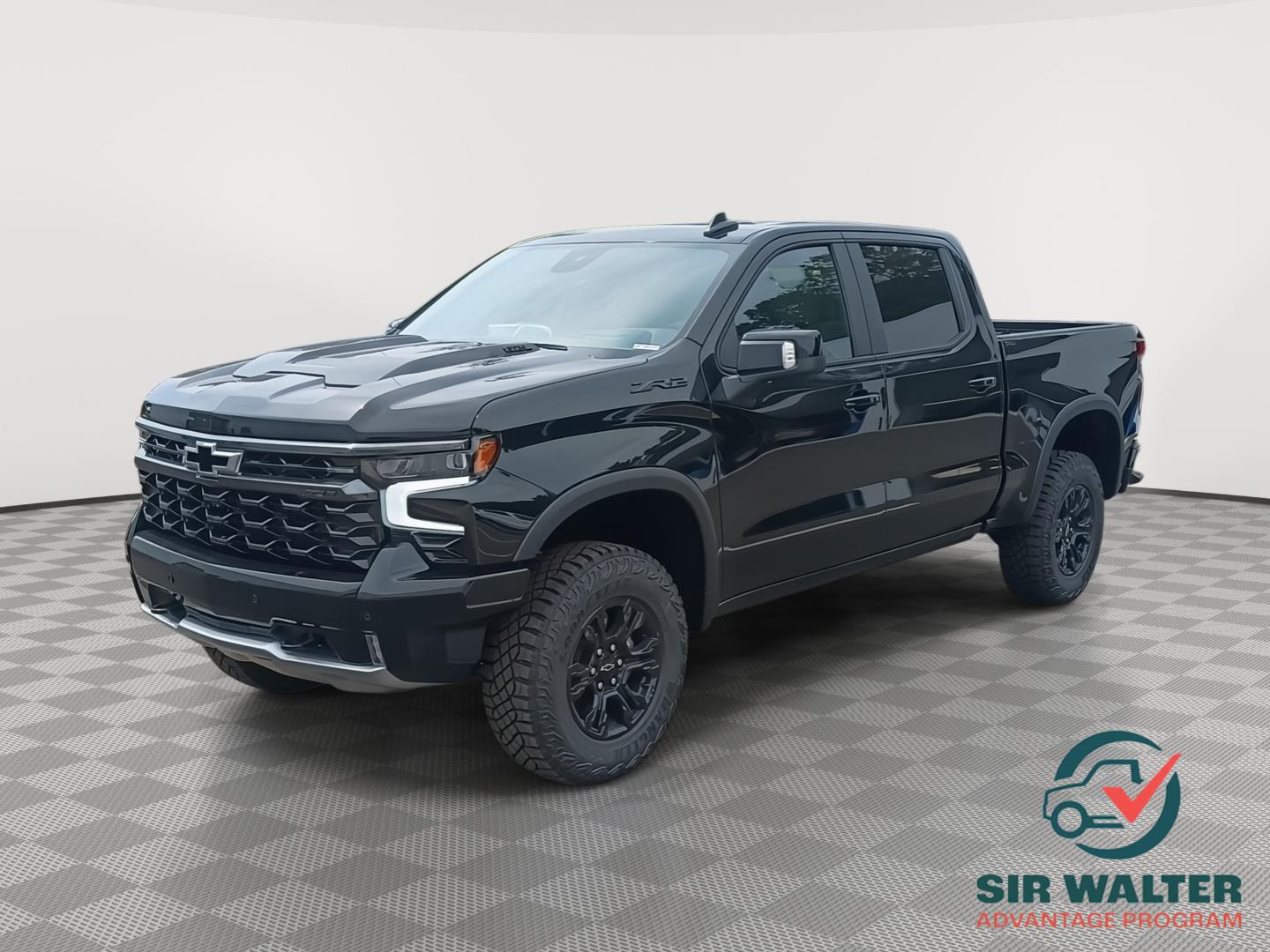 Black 2026 Chevrolet Silverado 1500 Pickup Truck Four-Wheel Drive Automatic