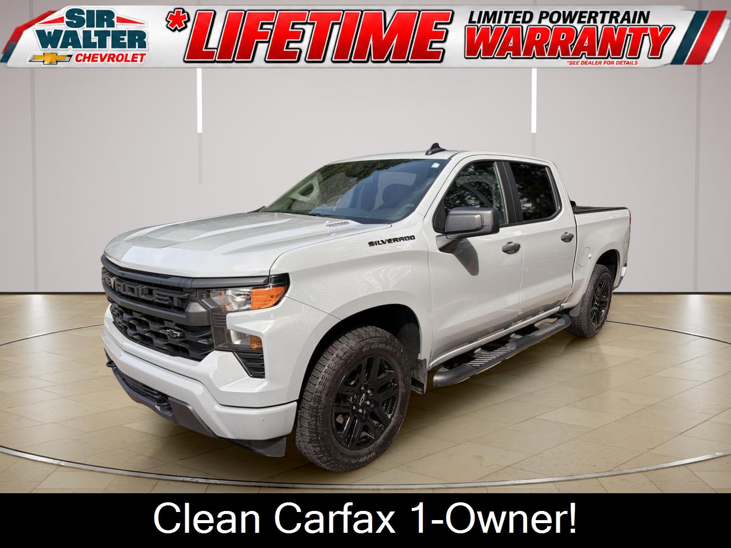 Slate Gray Metallic 2024 Chevrolet Silverado 1500 Pickup Truck 4X2 8-Speed Automatic