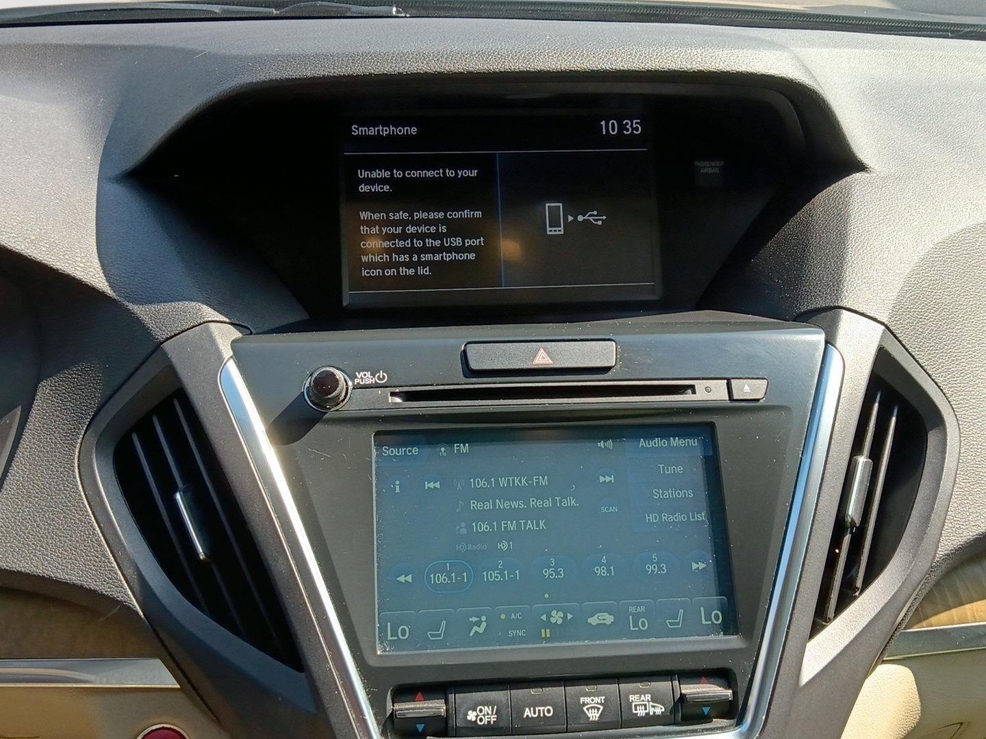 2019 Acura MDX w/Tech - Majestic Black Pearl exterior view 2