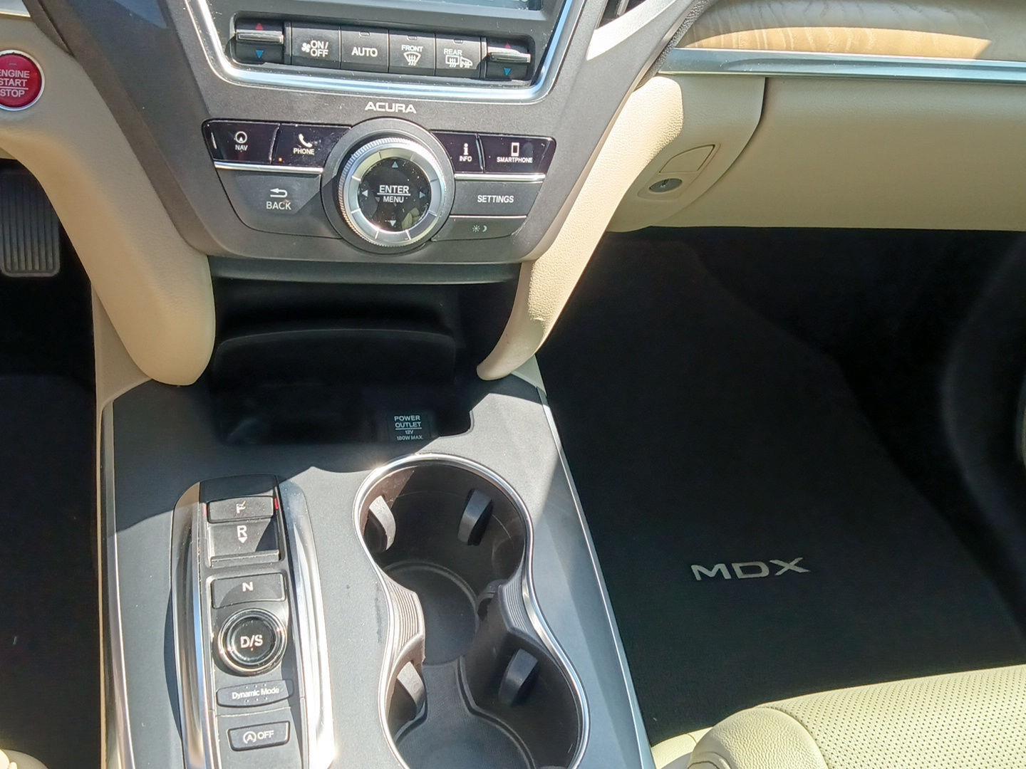 2019 Acura MDX w/Tech - Majestic Black Pearl exterior view 3
