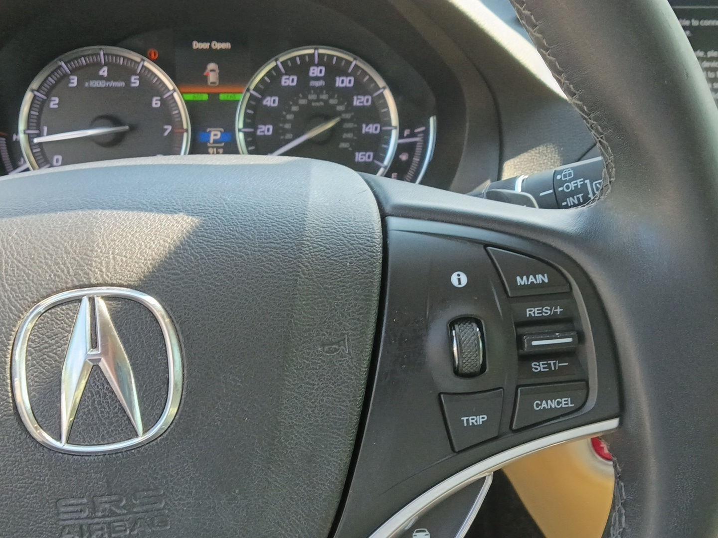 2019 Acura MDX w/Tech - Majestic Black Pearl exterior view 5