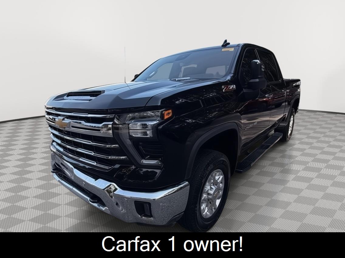 Black 2024 Chevrolet Silverado 2500HD Pickup Truck Four-Wheel Drive Automatic