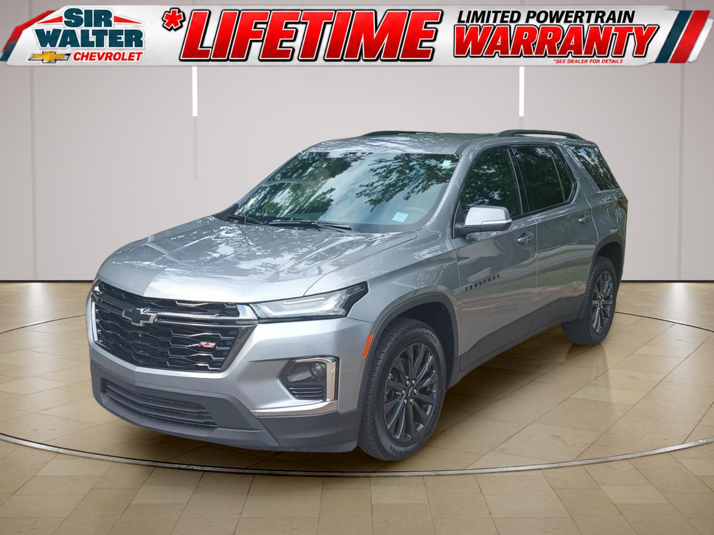 Sterling Gray Metallic 2024 Chevrolet Traverse SUV / Crossover Front-Wheel Drive 9-Speed Automatic