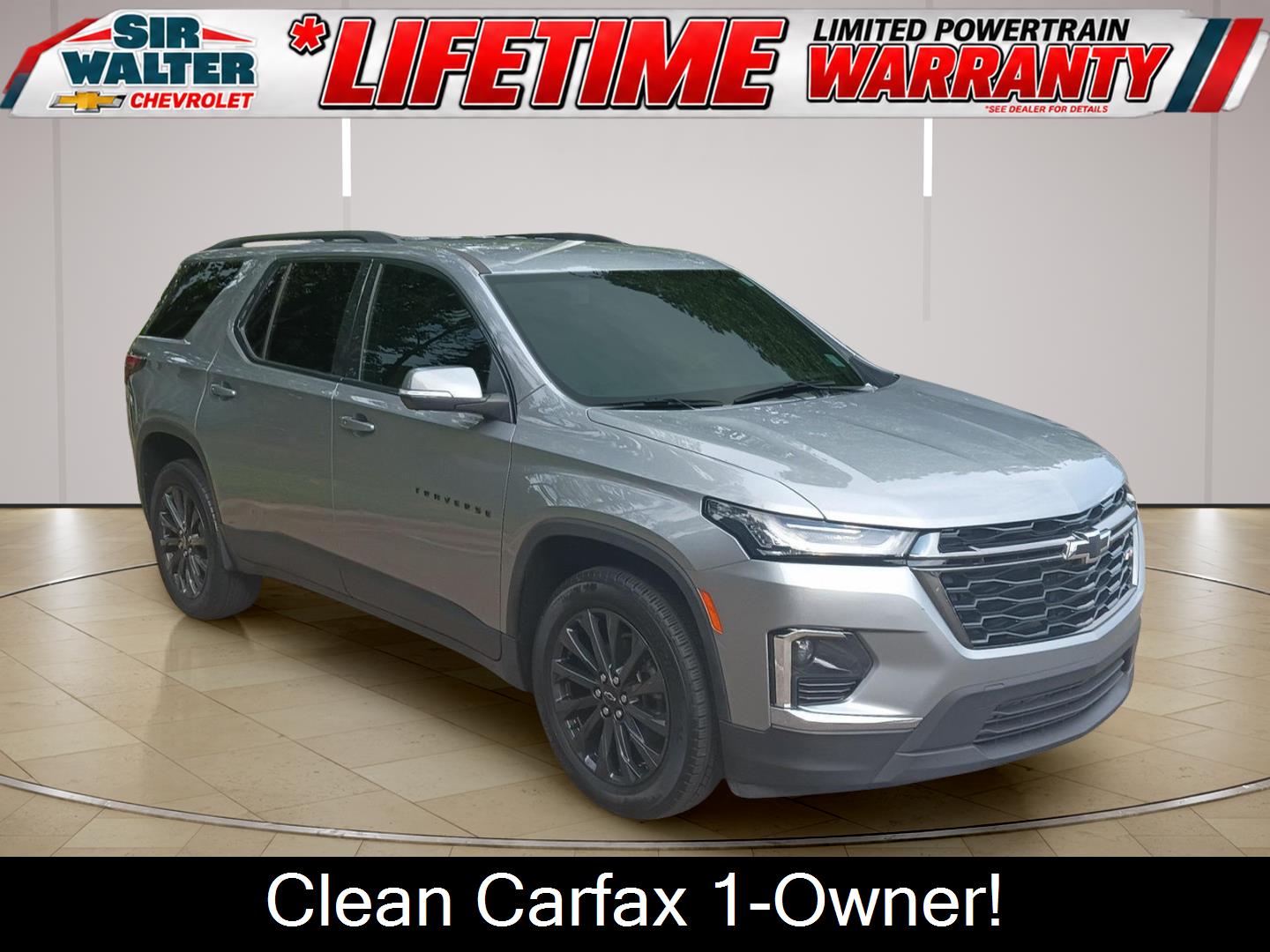 Sterling Gray Metallic 2024 Chevrolet Traverse SUV / Crossover Front-Wheel Drive 9-Speed Automatic