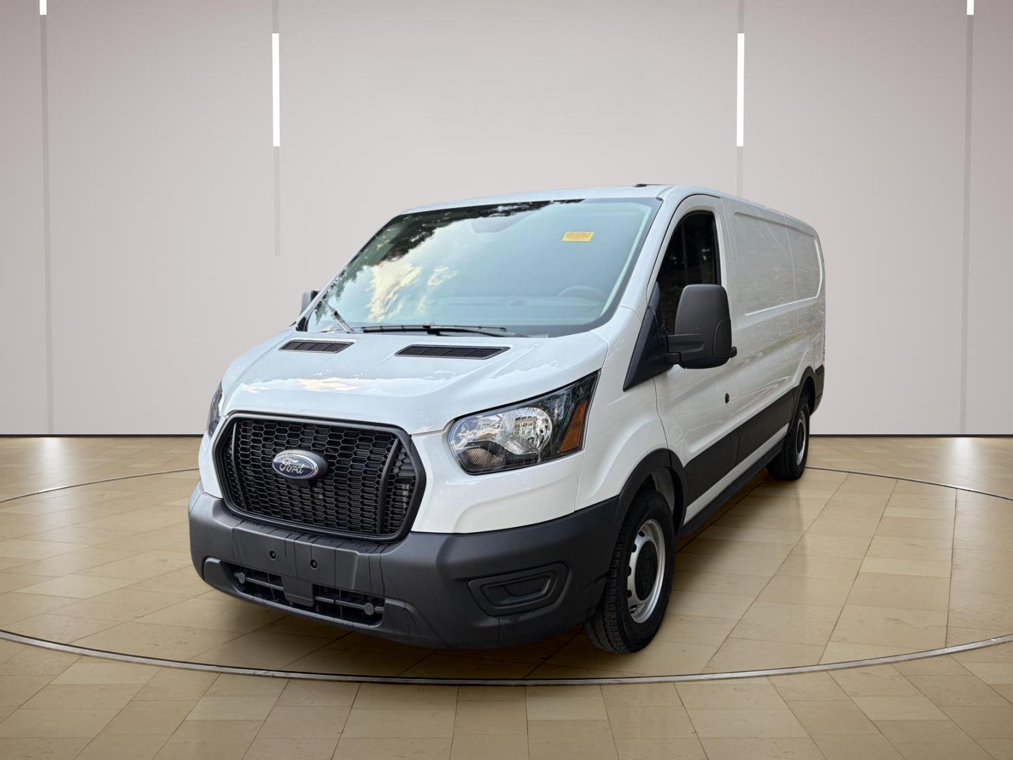Oxford White 2025 Ford Transit Cargo Van Rear-Wheel Drive Automatic