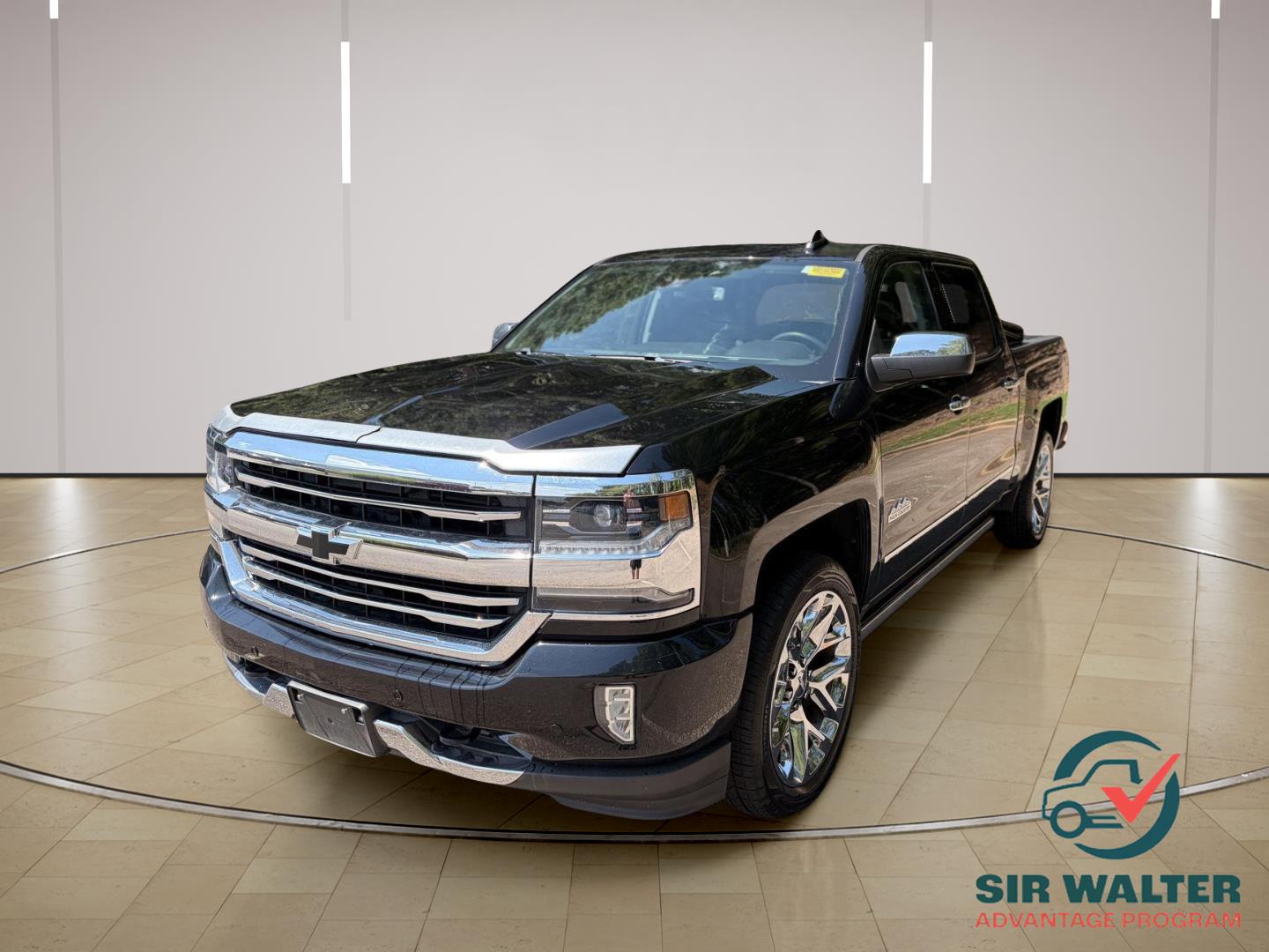 Black 2017 Chevrolet Silverado 1500 Pickup Truck Four-Wheel Drive 8-Speed Automatic