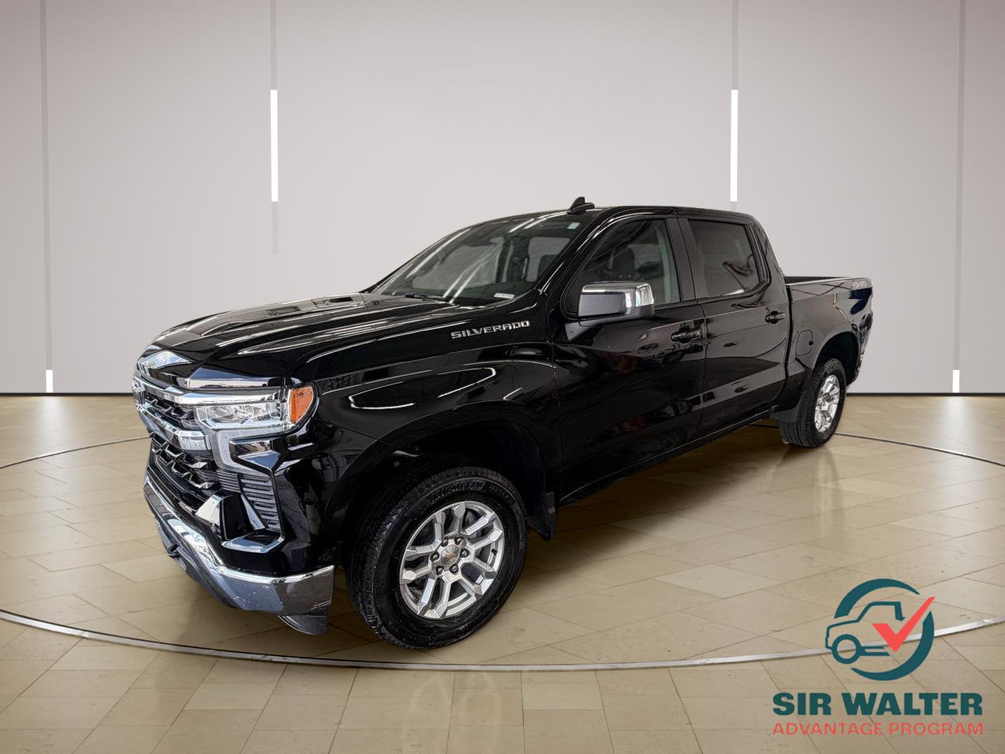 Black 2026 Chevrolet Silverado 1500 Pickup Truck Four-Wheel Drive Automatic