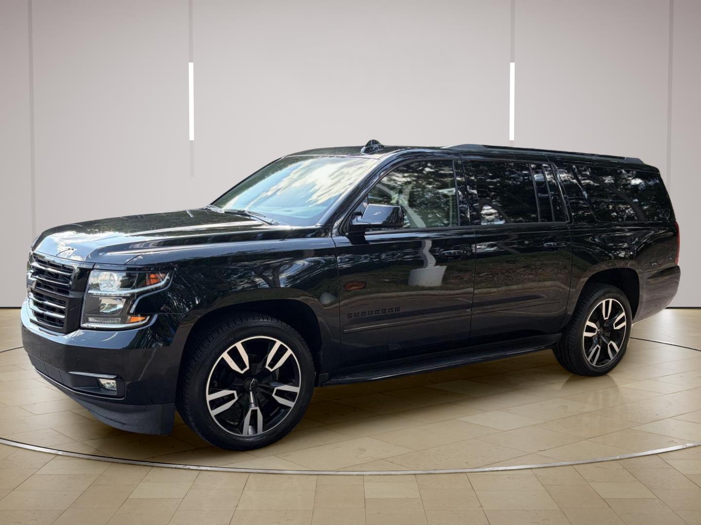 Black 2019 Chevrolet Suburban SUV / Crossover Four-Wheel Drive Automatic