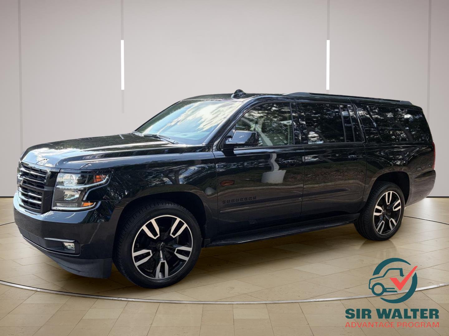 Black 2019 Chevrolet Suburban SUV / Crossover Four-Wheel Drive Automatic