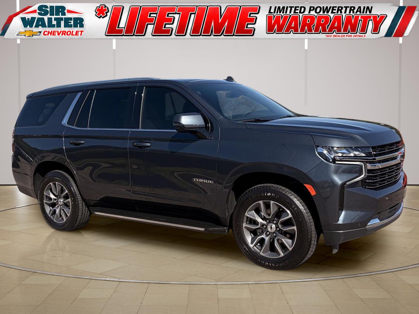 Shadow Gray Metallic 2021 Chevrolet Tahoe SUV / Crossover Four-Wheel Drive Automatic