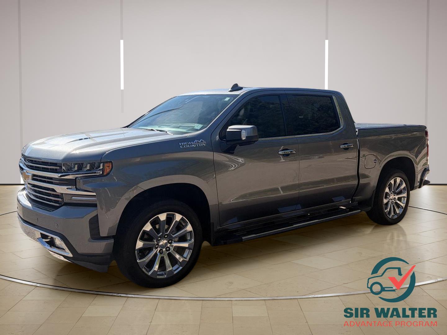 Gray (Satin Steel Metallic) 2020 Chevrolet Silverado 1500 Pickup Truck Four-Wheel Drive Automatic