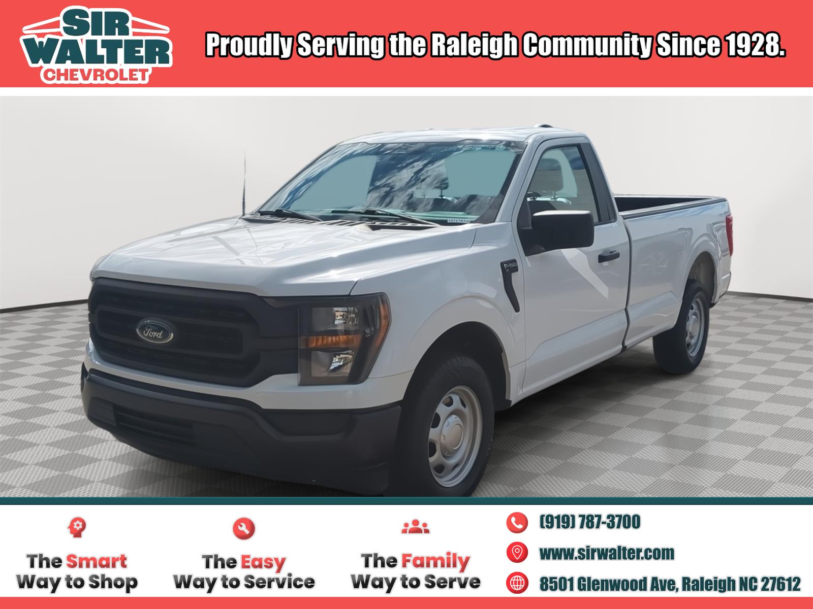 Oxford White 2023 Ford F-150 Pickup Truck 4X2 Automatic